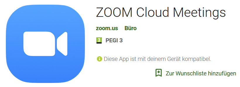 Seelenschimmer, Zoom